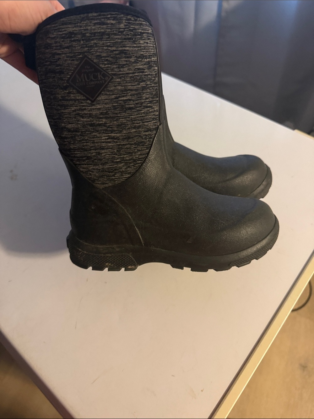 Muck Boot Company Kids' Black Waterproof Comfort Boots